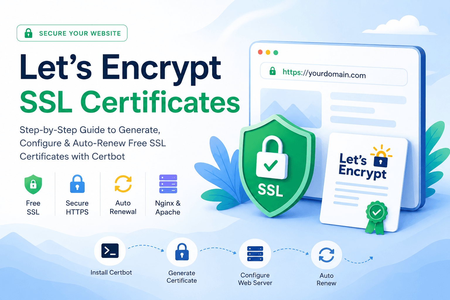 Free Let's Encrypt SSL Certificates